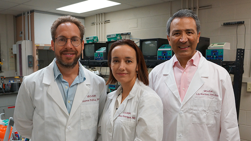 Jaume Padilla, Camila Manrique-Acevedo and Luis Martinez-Lemus.